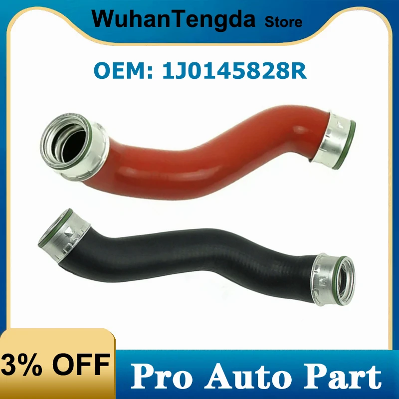 Turbo Intercharge Air Hose for VW Golf 4 Bora Leon Toledo II A3 1.9TDI 1J0145828R