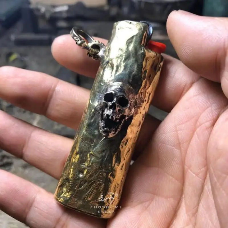 

1 шт. оригинальный латунный корпус зажигалки, подходит для моделей Bic J3, J5, персонализированный и креативный подарок высокого класса