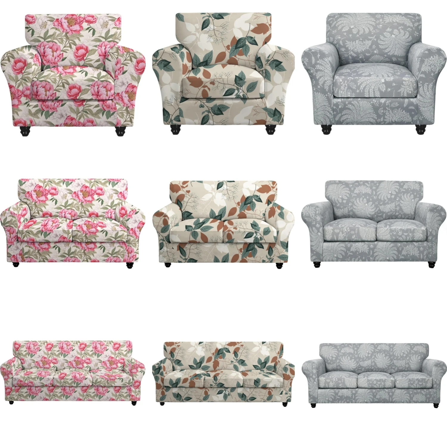 

Stretch Couch Cover Slipcovers Decoration For Separate Cushion Couch Sofa Washable Furniture Sofa Cover Protector