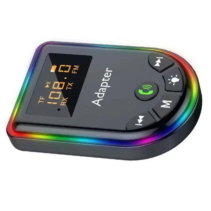 87HE HIFI Wireless Transiver Card TF Play Aux Sound Adapter for Car PC