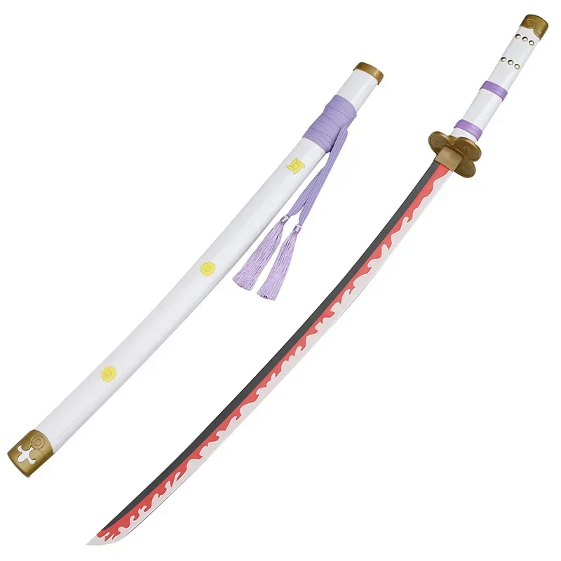 

Cosplay Roronoa Zoro White Yama Demon 41inch Bamboo Assembled Sword Anime Role Play 104cm Katana Weapon Model