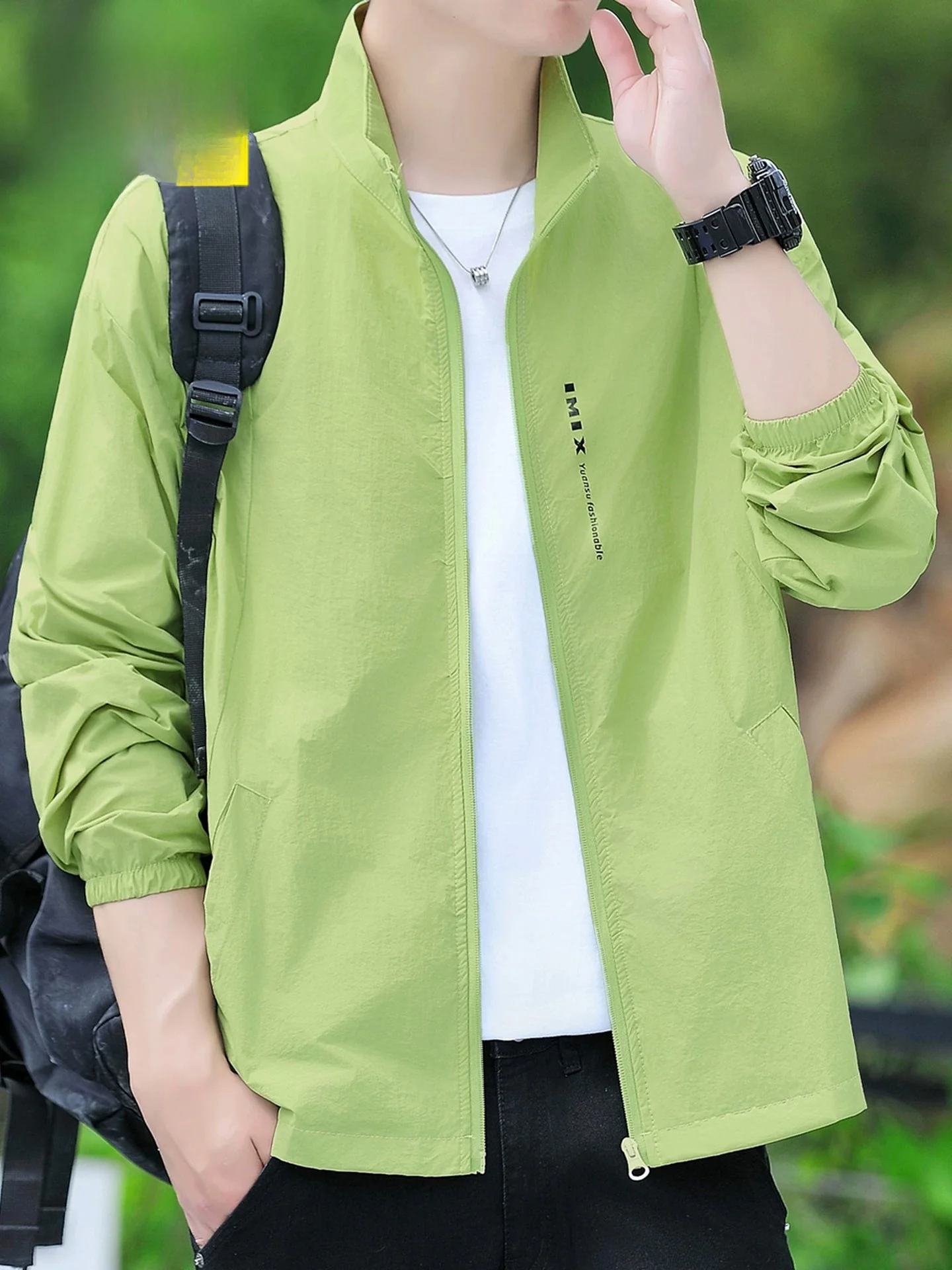 casual-men's-ice-silk-sun-protection-jacket-lightweight-stand-collar-outdoor-cool-feeling-fishing-vest-fashionable-summer-coat