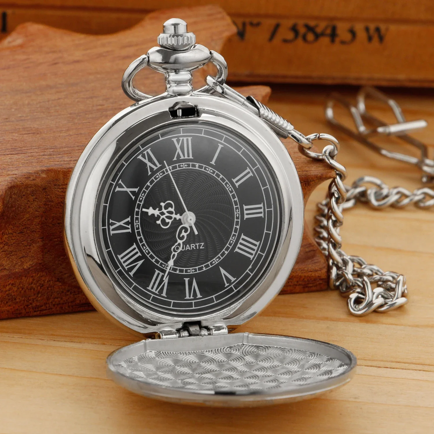 Vintage Mouse Pocket Watch With Chain Quartz Pocket Fob Watches Men Women Children Gifts