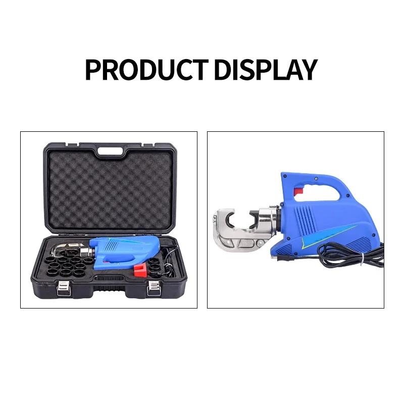 Electric Hydraulic Crimping Pliers Copper Aluminum Nose Crimping Pliers Plug In Rechargeable