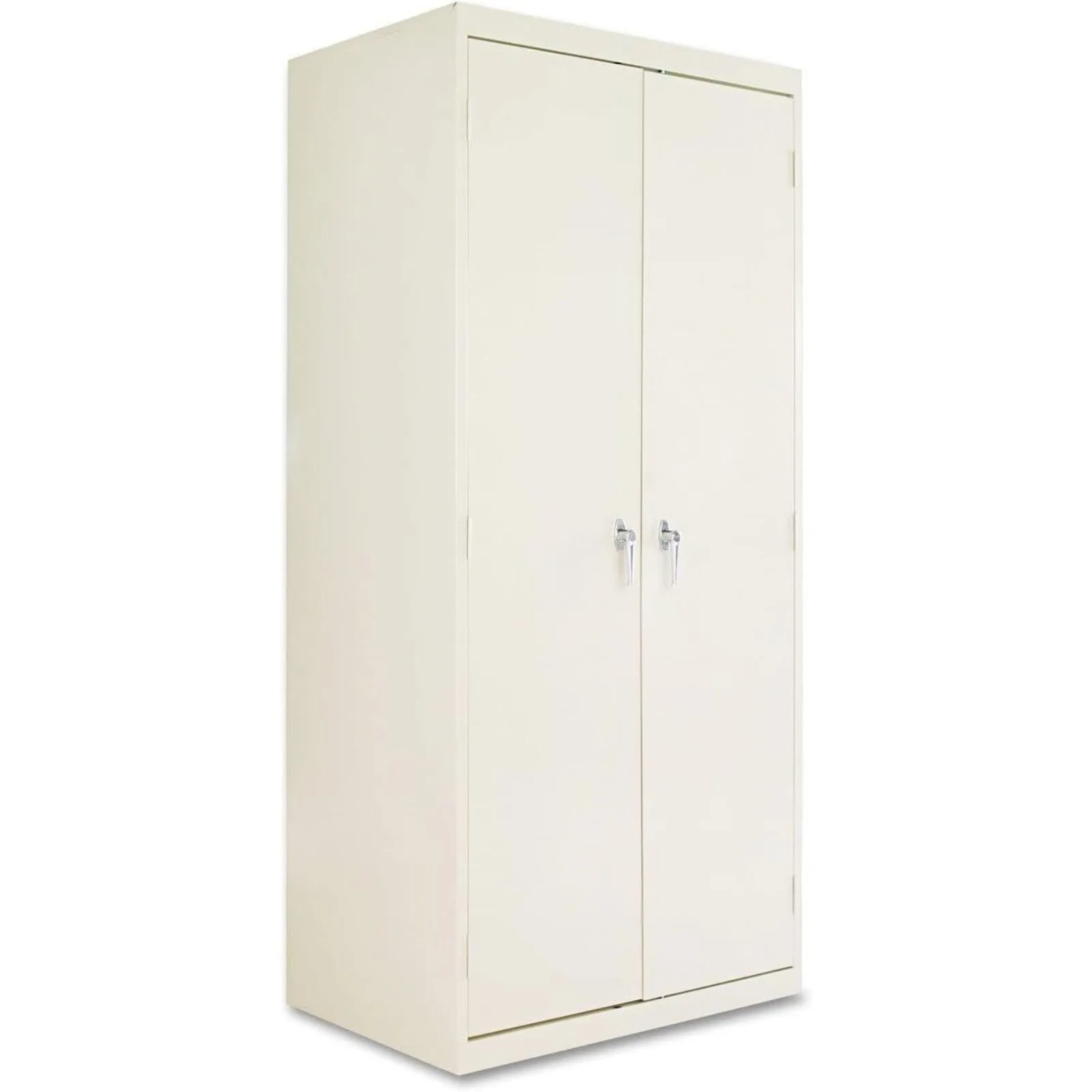 

US 88126 Assembled 78" High Heavy-Duty Welded Storage Cabinet, Four Adjustable Shelves, 36 x 24 x 78 in, Putty