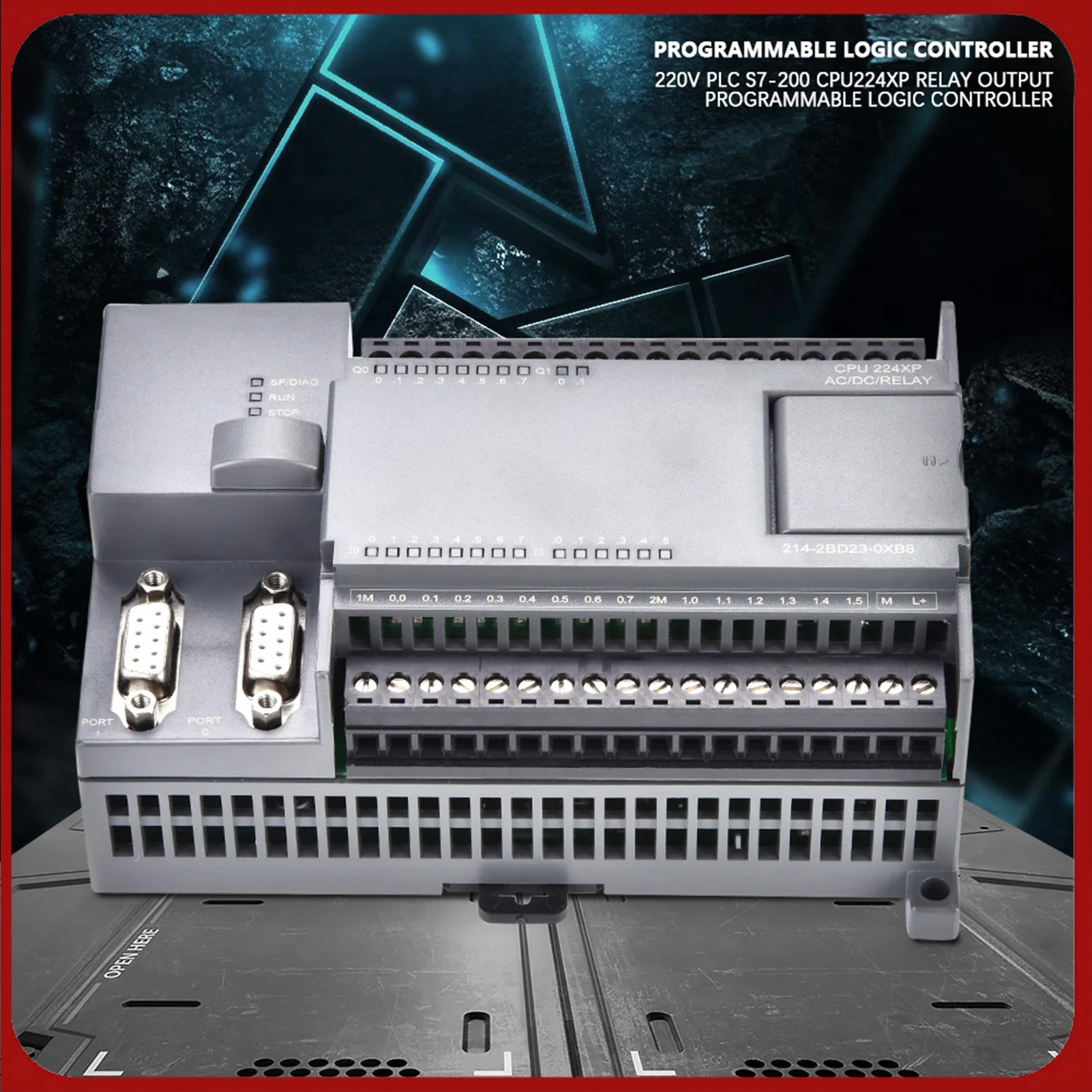 

PLC Programmable Controller Programmable Logic Controller 220V PLC S7-200 CPU224XP RELAY Output Programmable Logic Controller