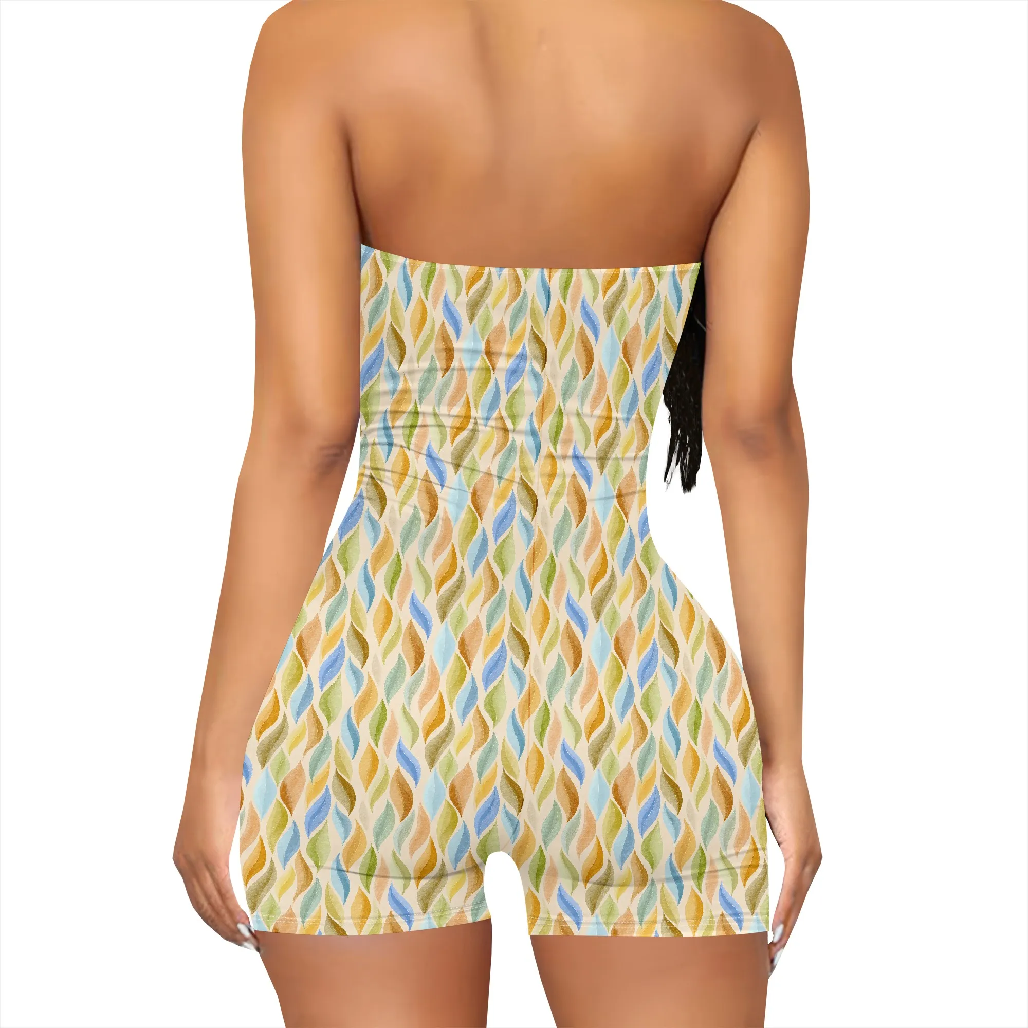 스트랩리스 쉐이프웨어 바디수트 뱃살 보정 풀 바디 쉐이프웨어 심리스 슬리밍 바디 쉐이퍼 점프수트 탑