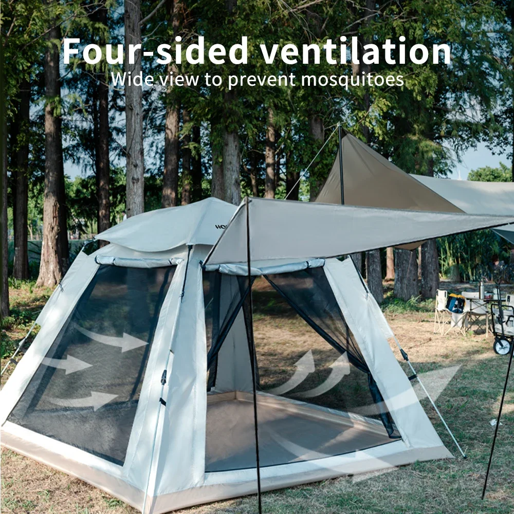 

Outdoor Folding Tent Instant Pop-up 5-9 Person Tent Portable Automatic Waterproof Weatherproof Canopy Camping Tent Hiking Picnic