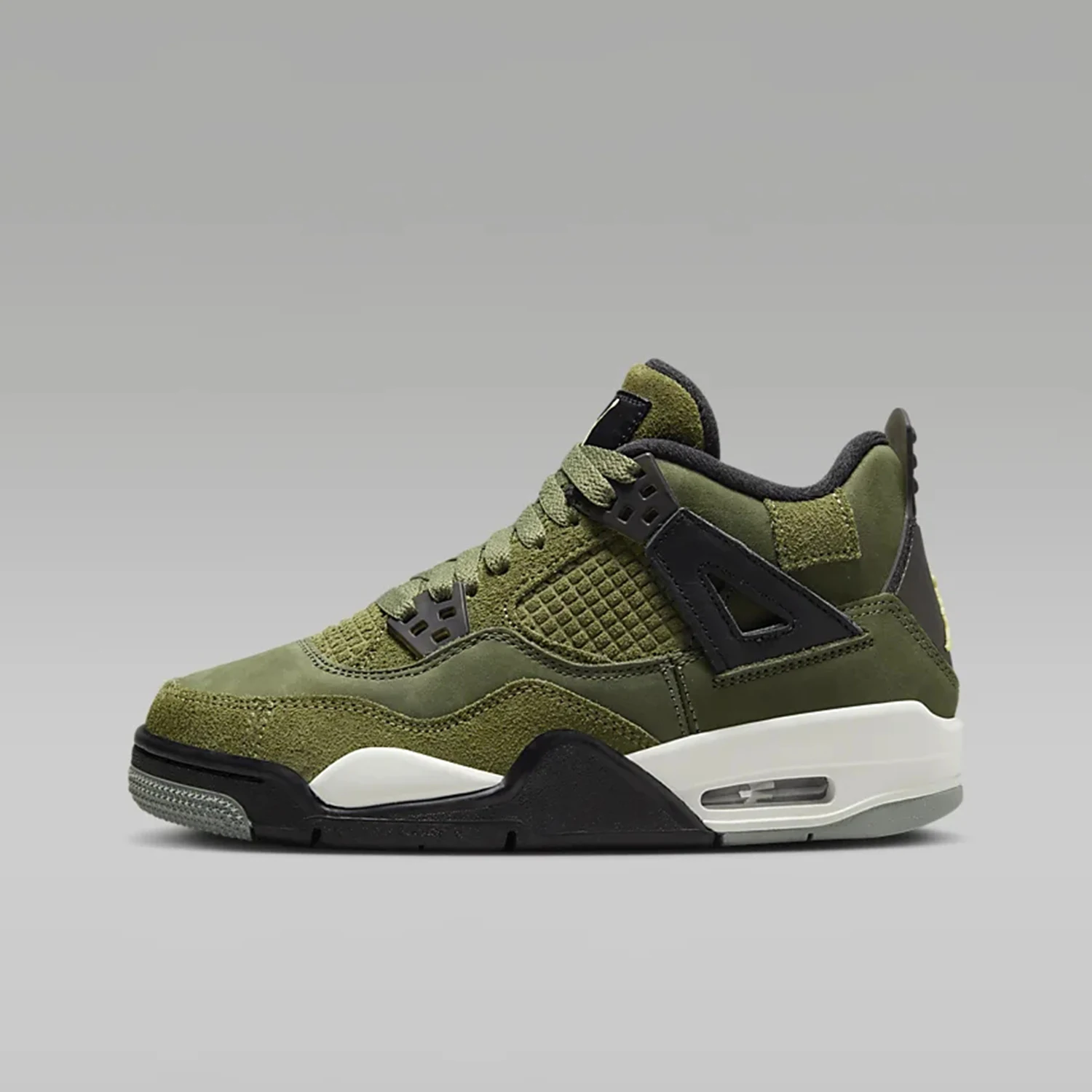 Nike Authentic Jordan 4 GS Women's Big Kids' Retro Basketball Shoes FB9928-200 view 2