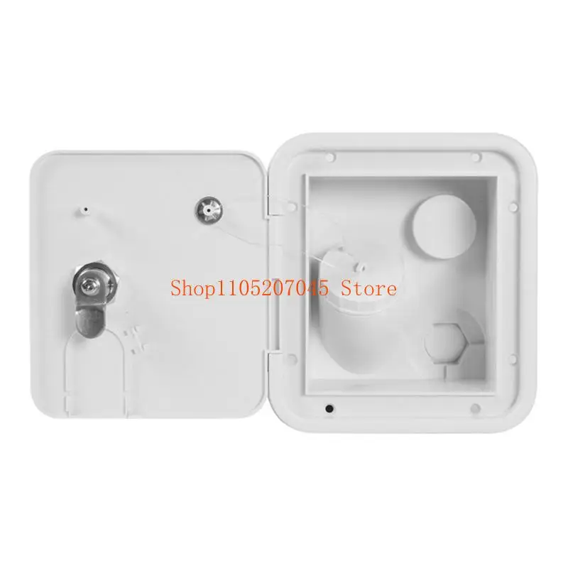 Water Inlets Gravity Water Inlets FillerCaps with 2 Key,LeakproofCaravans Locking Fresh Water Inlets Hatches