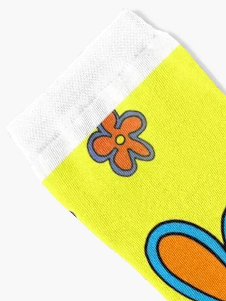 De La Soul - 3 Feet High & Rising Flower Patterns Socks winter thermal professional running with print Socks Women's Men's