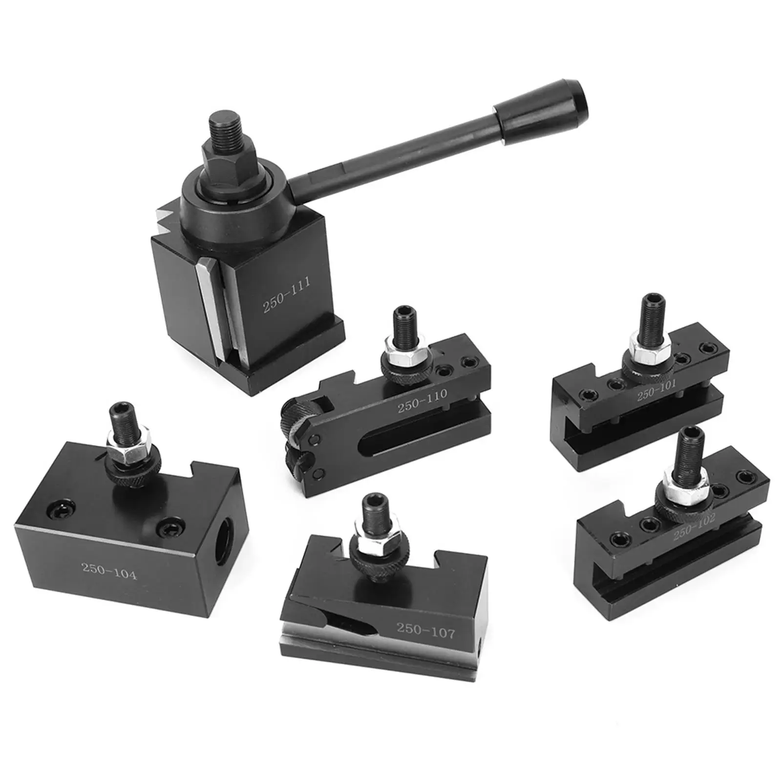 250 Series Piston Type Tool Holder Boring Knurling Turning Tool Set for Precision Machining