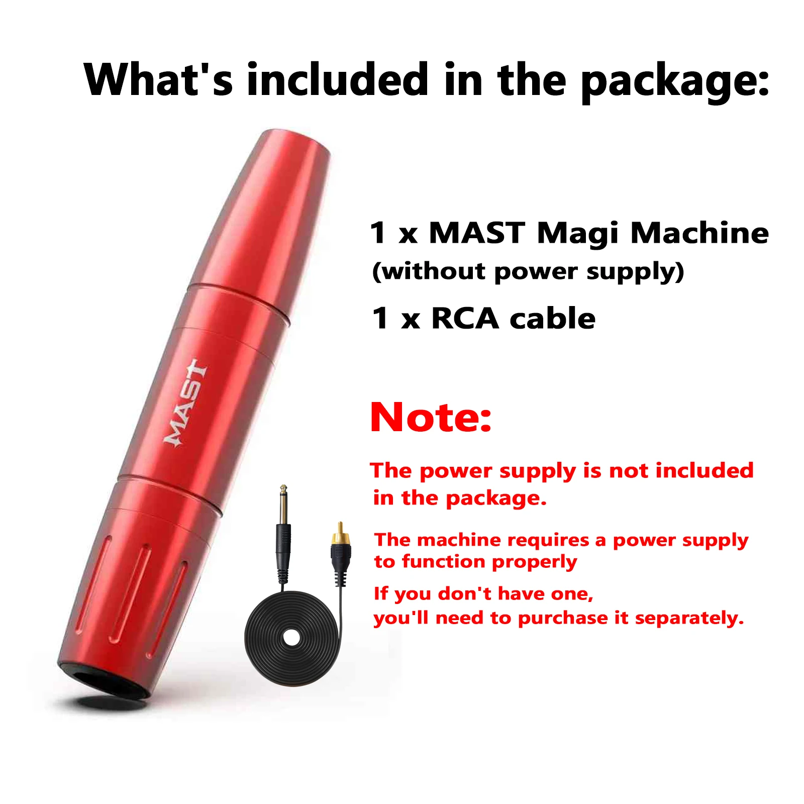 Mast Tattoo Magi Rotary Machine Gun 2.0/3.0mm Slag Krachtige Aangepaste Motor voor Permanente Make-up van Wenkbrauwen En Lippen