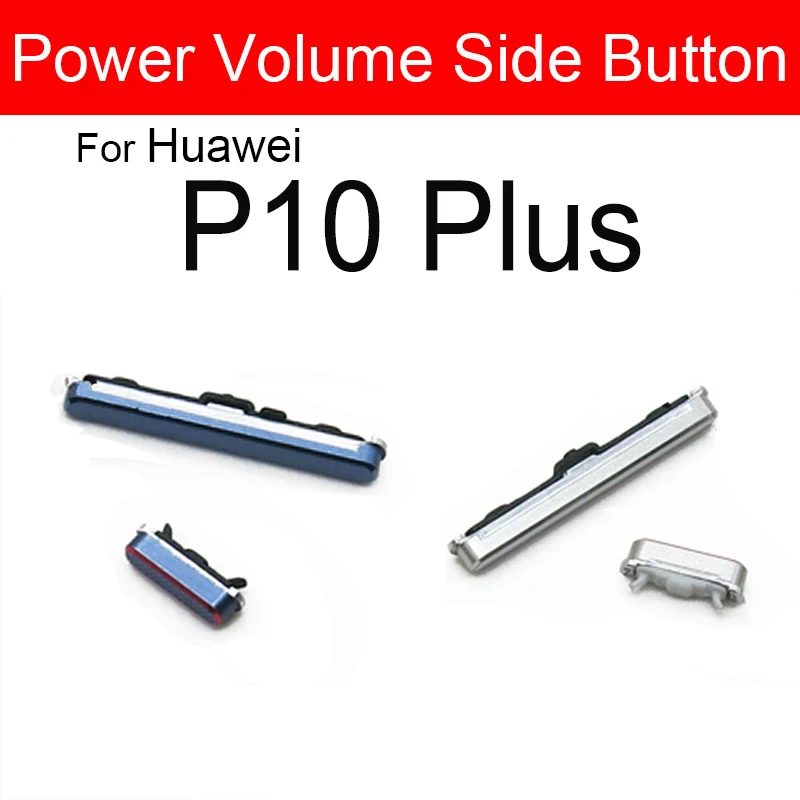 Volume+Power Side Buttons For Huawei P10 Plus P10 P20 Lite P20 Pro Power Volume Control Switch Side Keypad Phone Replacement