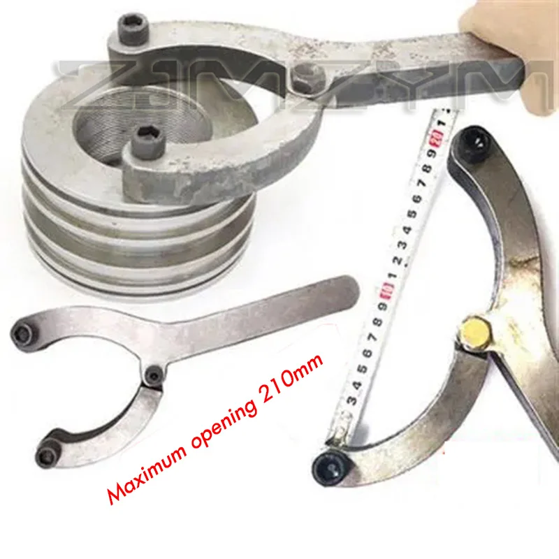 

Hydraulic Cylinder Wrench Gland Nut Wrench Impact Resistant for Repair Tool for Cylinder Removal Piston, Oil Seal Wrench