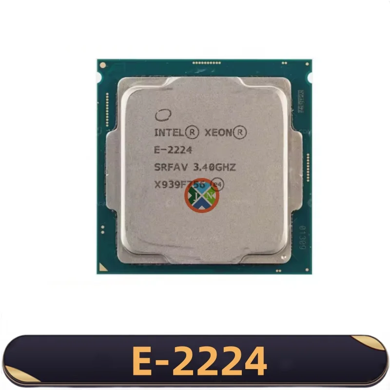 

Процессор Xeon E-2224, 4 ядра, 4 потока, 3,40 ГГц, 8 МБ, 71 Вт, DDR4 LGA1151 для чипсетов C246, серверная материнская плата E2224