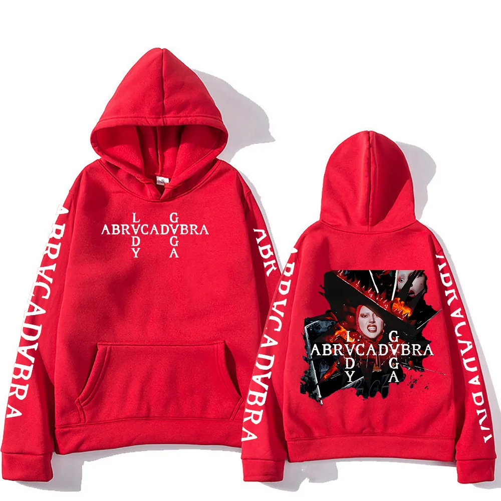 Леди Гага MAYHEM Абракадабра sudaderas con capucha 2025 moda hombres estético Ретро sudadera nuevo diseño трикотажные изделия ropa informal