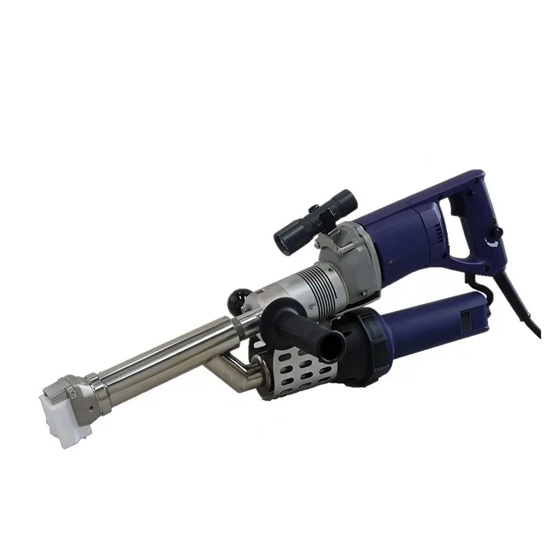 

Сварочный аппарат для пластика 3000 Вт с регулируемой скоростью, цифровая экструзионная сварочная горелка с горячим воздухом, для сварки геомембран из HDPE, PP, TPO