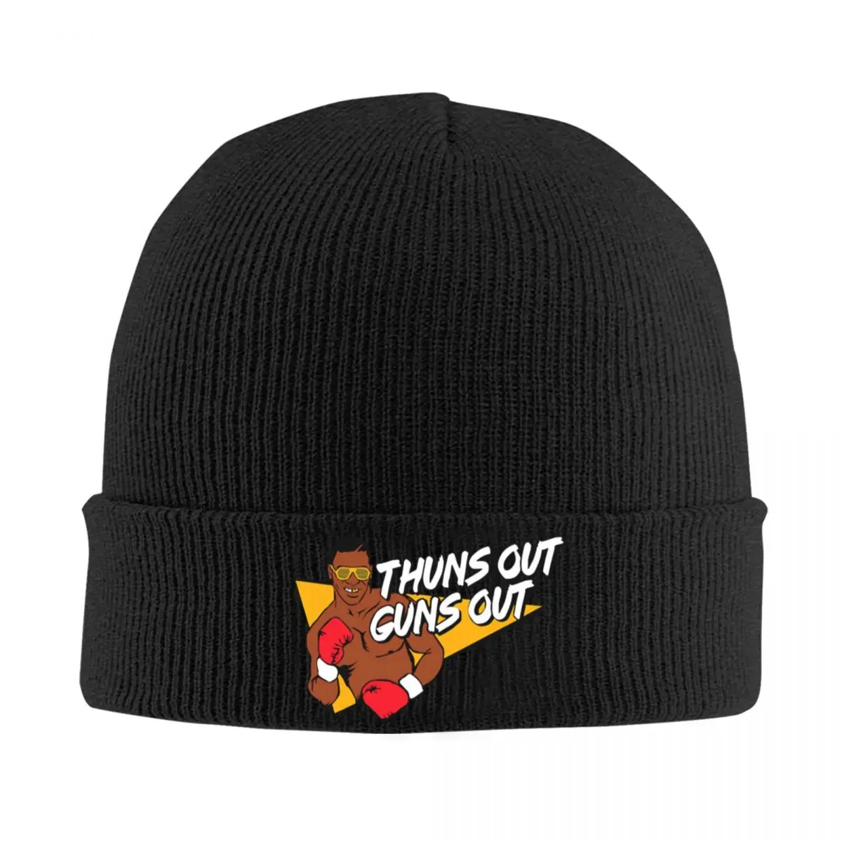 

Thuns Out Guns Out A Knitted Hat Cap