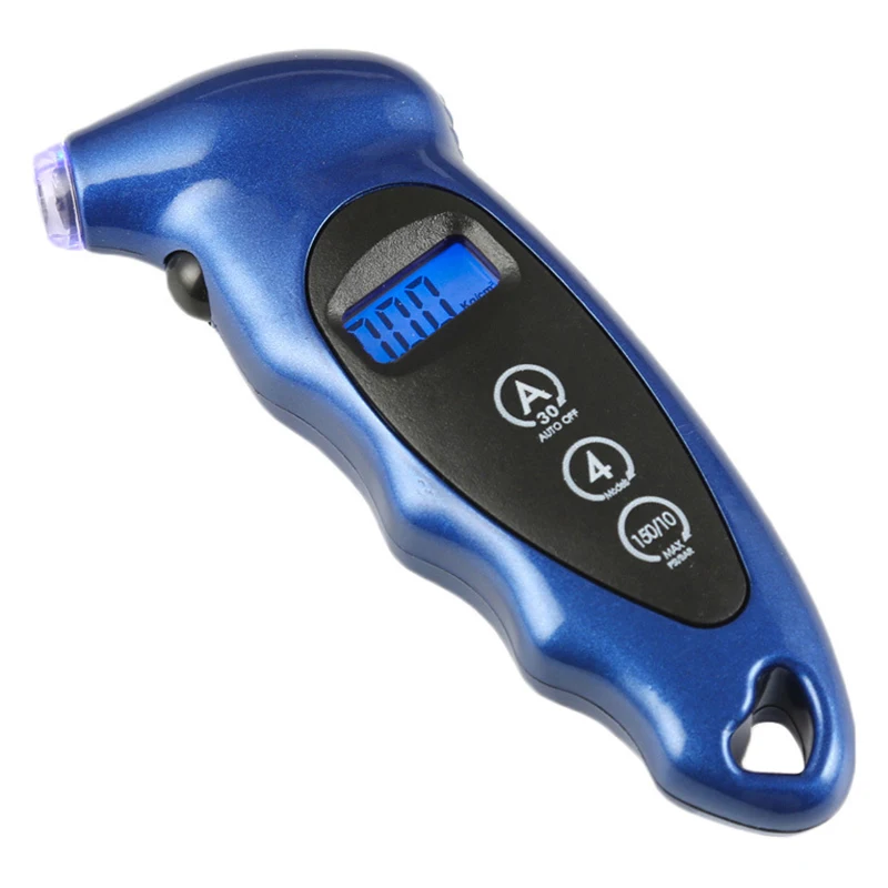 New Tire Air Pressure Gauge Digital Car Bike Truck Auto LCD Meter Tester Tyre Gauge