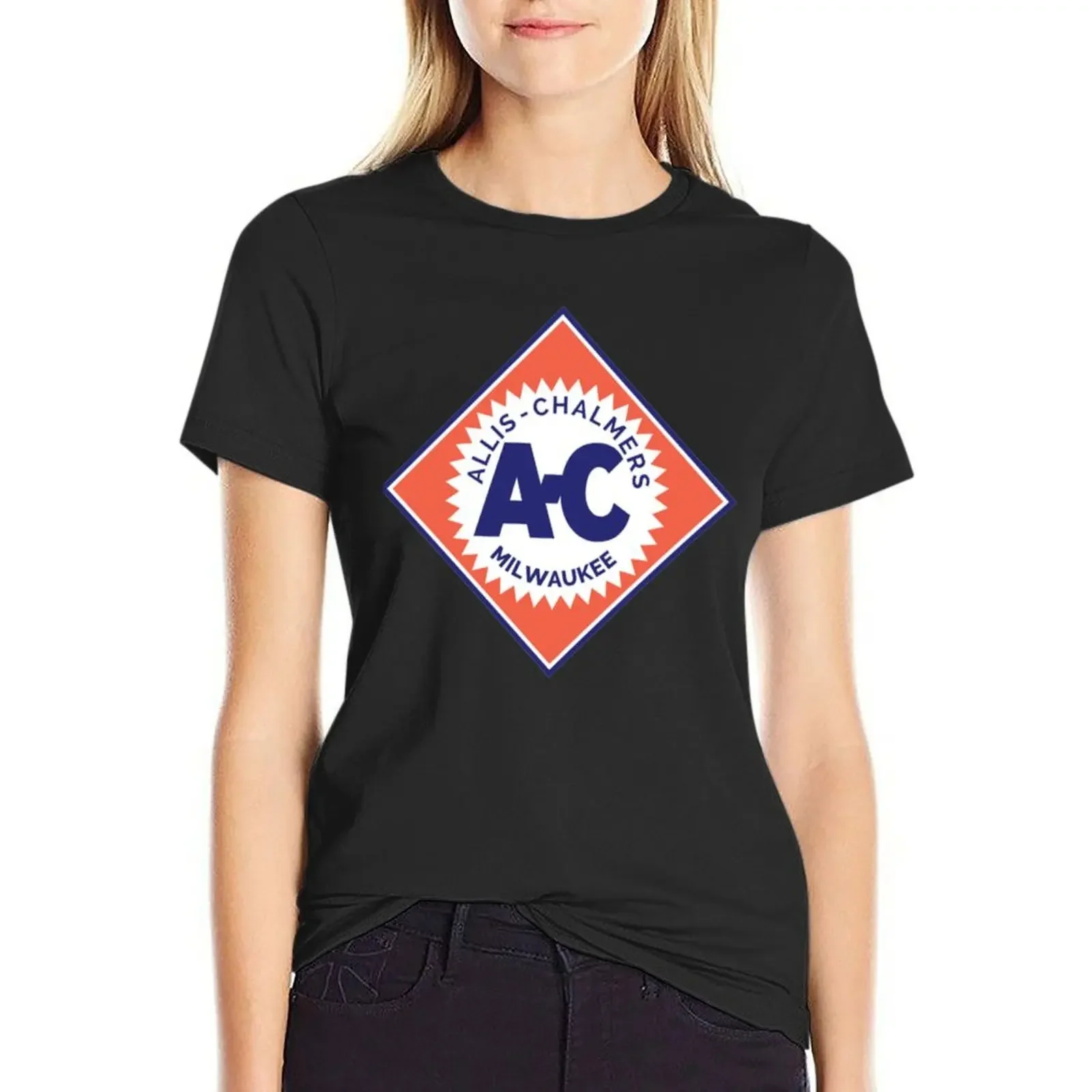 

Allis Chalmers retro diamond logo 1919 T-shirt cute tops kawaii clothes cute clothes spring clothes Women 2024