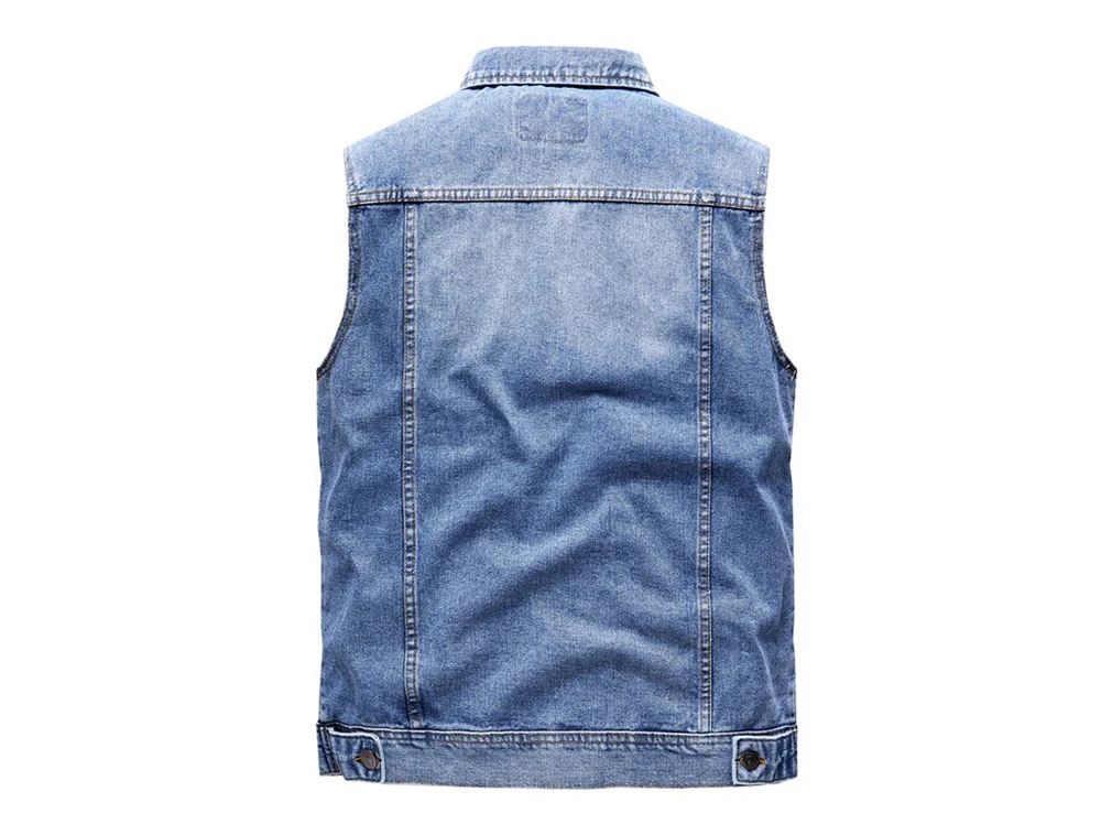Spring Summer Men's Denim Vests Fashion Turn-Down Collar Cotton Jean Sleeveless Jackets Man Retro Streetwear Party Waistcoats 11 S88059cb25b7146ee8784365d9ba1da43U