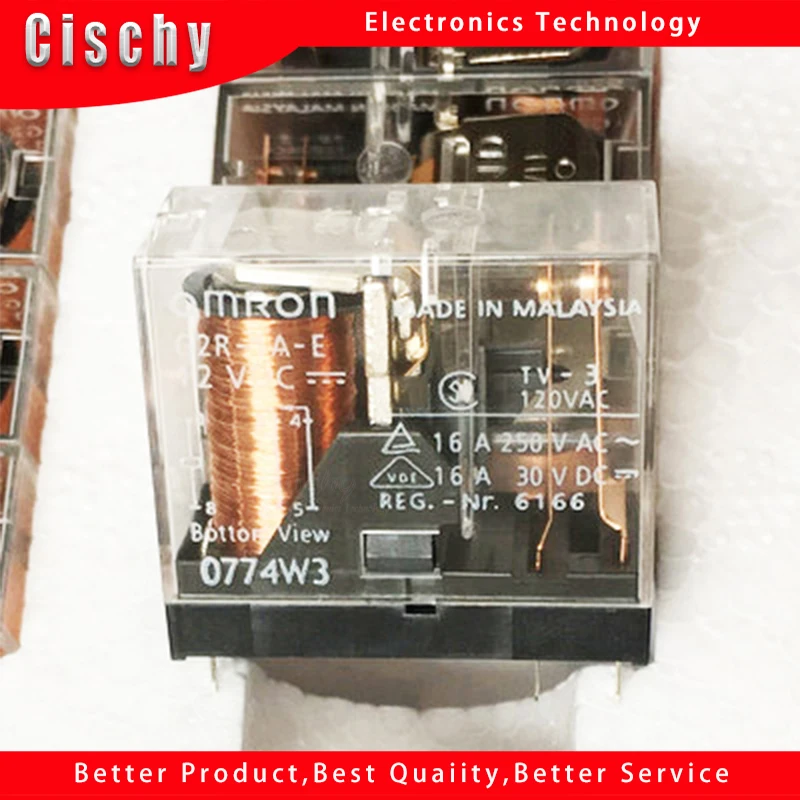 2PCS/LOT Relay G2R-1A-E-12VDC G2R-1A-E-24VDC 6PIN 16A a normally open G2R-2-12VDC G2R-2-24VDC 8PIN 5A Two open and closed