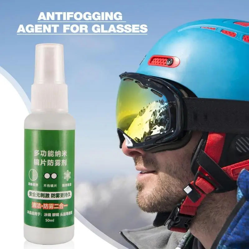 Anti-fog agent for glasses swimming goggles ski goggles diving masks Motorcycle Visor Defogger Spray Glass Cleaner