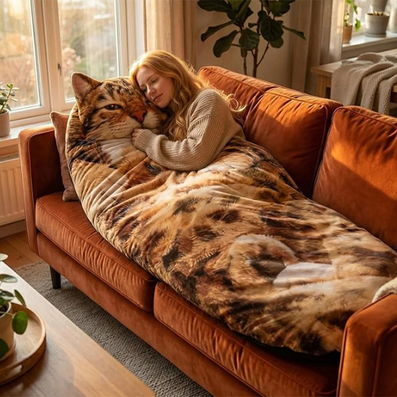 New Cat-Shape Sleep…