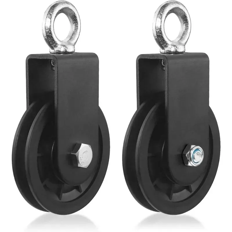

Training Bearing Fitness Loading Lifting Stainless Steel Mute Strength Trainer Heavy Bearing Home Gym Workout Equipment Pulley
