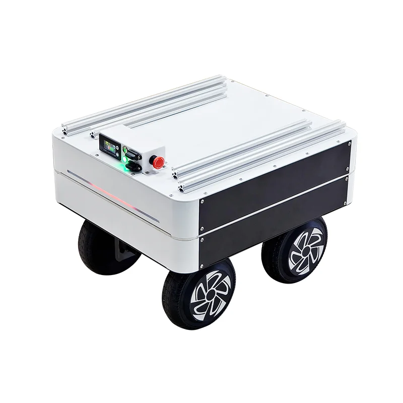 ROS intelligent car four-wheel four-turn chassis programmable secondary development automatic inspection AGV picking robot