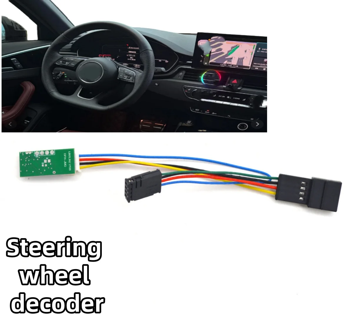 

Подходит для декодеров рулевого колеса Audi A3/A4/Q5/A6 C8/R8, установка без пайки