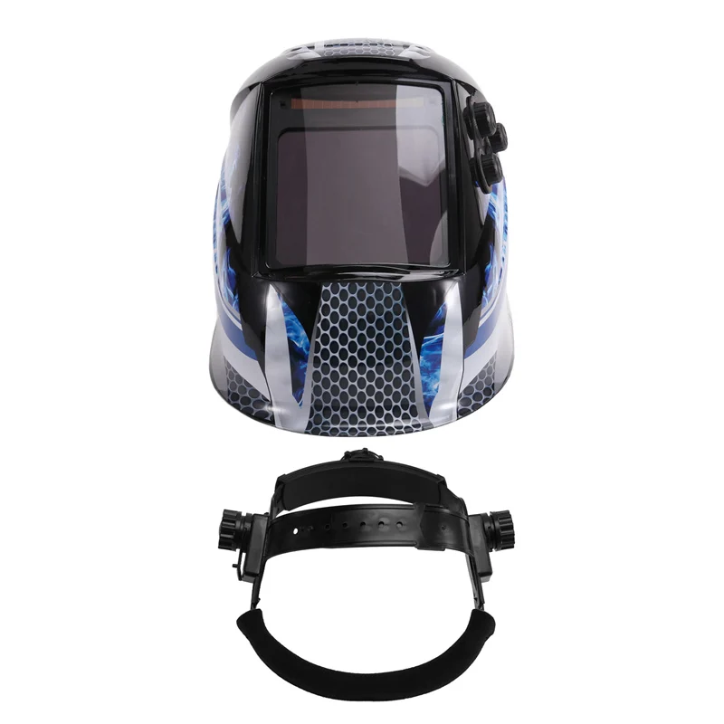 

Welding Helmet Large View Welder Mask True-Color Lens For Arc Weld Grind Cut Welding Mask Power Auto Darkening