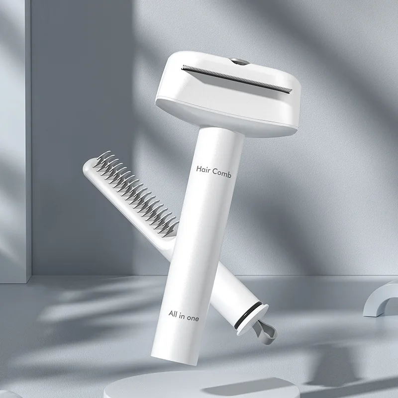 Cat Thinning Comb, Floating Hair Comb, Detangling Comb, Needle Comb, Hair Removal Comb, Cat Comb, Three-In-One Detangling Comb,