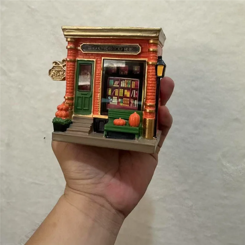 AAAN-Flower Night Light Bookstore Wallflower Projector Nightlight Book-themed Projection Room Decor