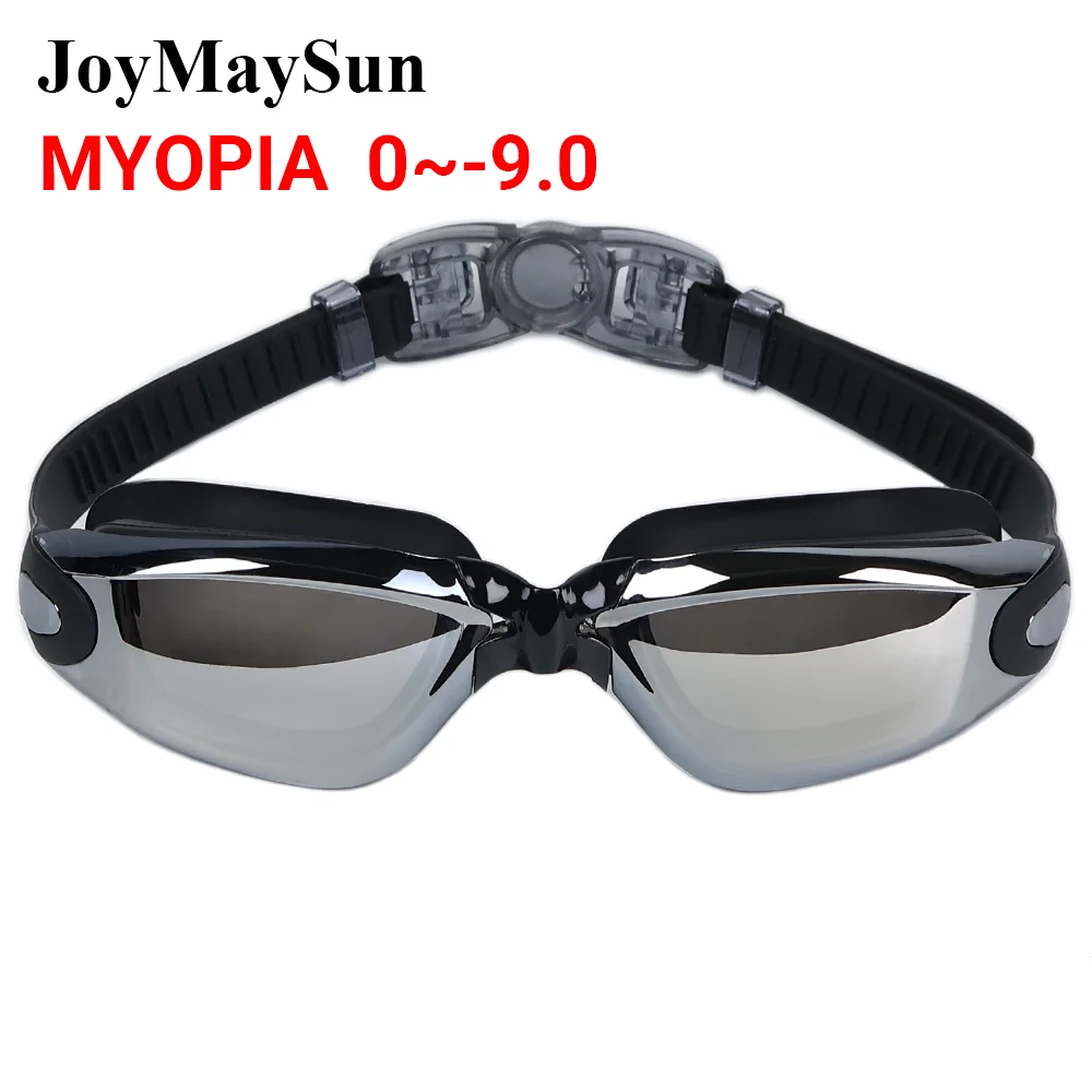 Kurzsichtige Schwimmbrille, optisch, auslaufsicher, beschlagfrei, vollständiger Schutz, Unisex, für Erwachsene, Männer, Frauen, Jugendliche