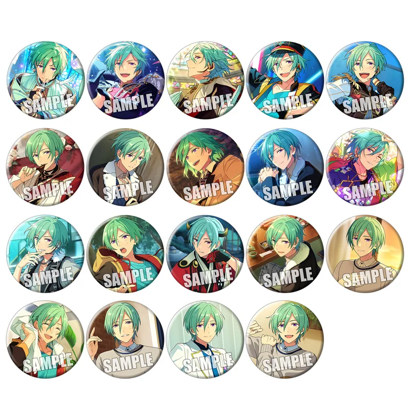 Ensemble Stars Kazehaya Tatsumi 58mm Icons Badges On Backpack