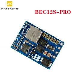 MATEK BEC12S-PRO 9-55V a 5V/8V/12V-5A BEC modulo protezione da sovracorrente e auto-recupero per RC Airplane FPV Freestyle Drone