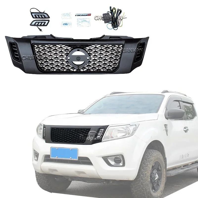 car accessories pickup Truck Car Front Mesh Grille for MINSSAN np300 d20 /dmax /tacoma /rangger/chevycustom