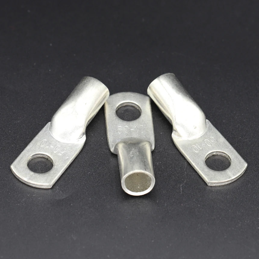 

JG6/10/16/25/35/50/70/95/120-300 Marine Copper Screw Hole Electric Wire Cable Ring Tubular Cord End Lug Connector Crimp Terminal