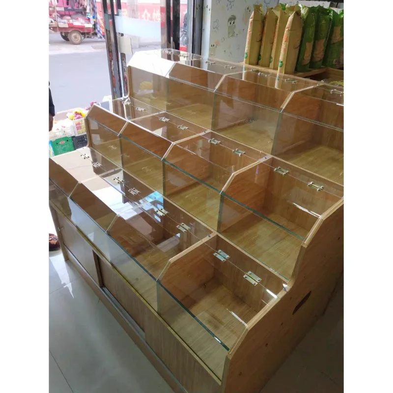 

Супермаркет, закуски, объемная полка для шкафа, стеллаж для выставки товаров, сухой объем, шкаф для конфет, еда, стек, голова Nakajima