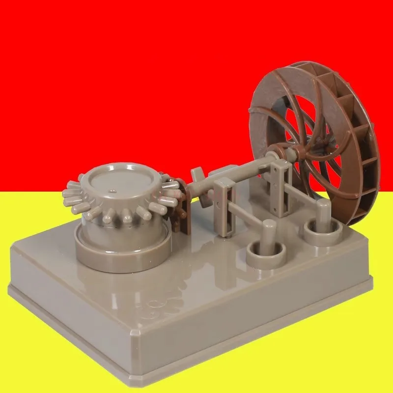 DIY hydraulic vehicle experiment elementary school students physics mechanics technology handmade toy model