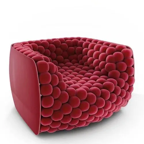 

Modern fashion, creative ball Internet celebrity blueberry chair, personalized art, casual single sofa chair