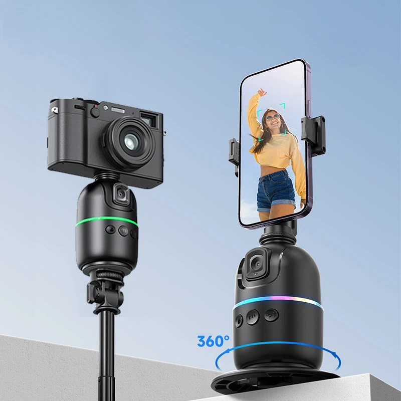 Gimbal Handheld Intelligent 360 Following Shooting Anti Shake Video Record Phone Stabilizer For Smartphone Live Photography