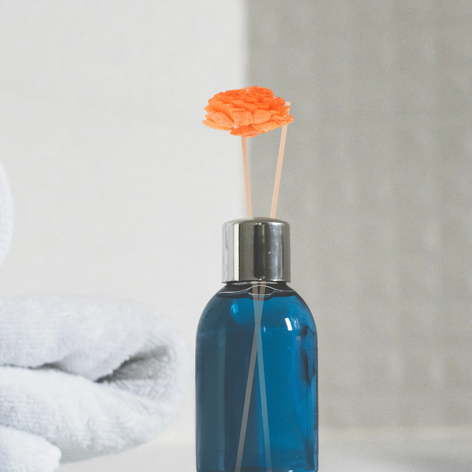 Aromatherapy Dried Flower Volatile Diffuser Sticks Floral Freshener Essential Oil Absorbing Home for Bedroom