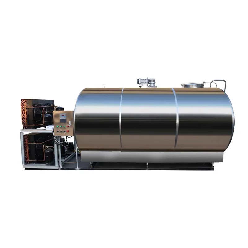 

Stainless steel fresh milk refrigeration tank, duck blood pig body dairy preservation cooling tank