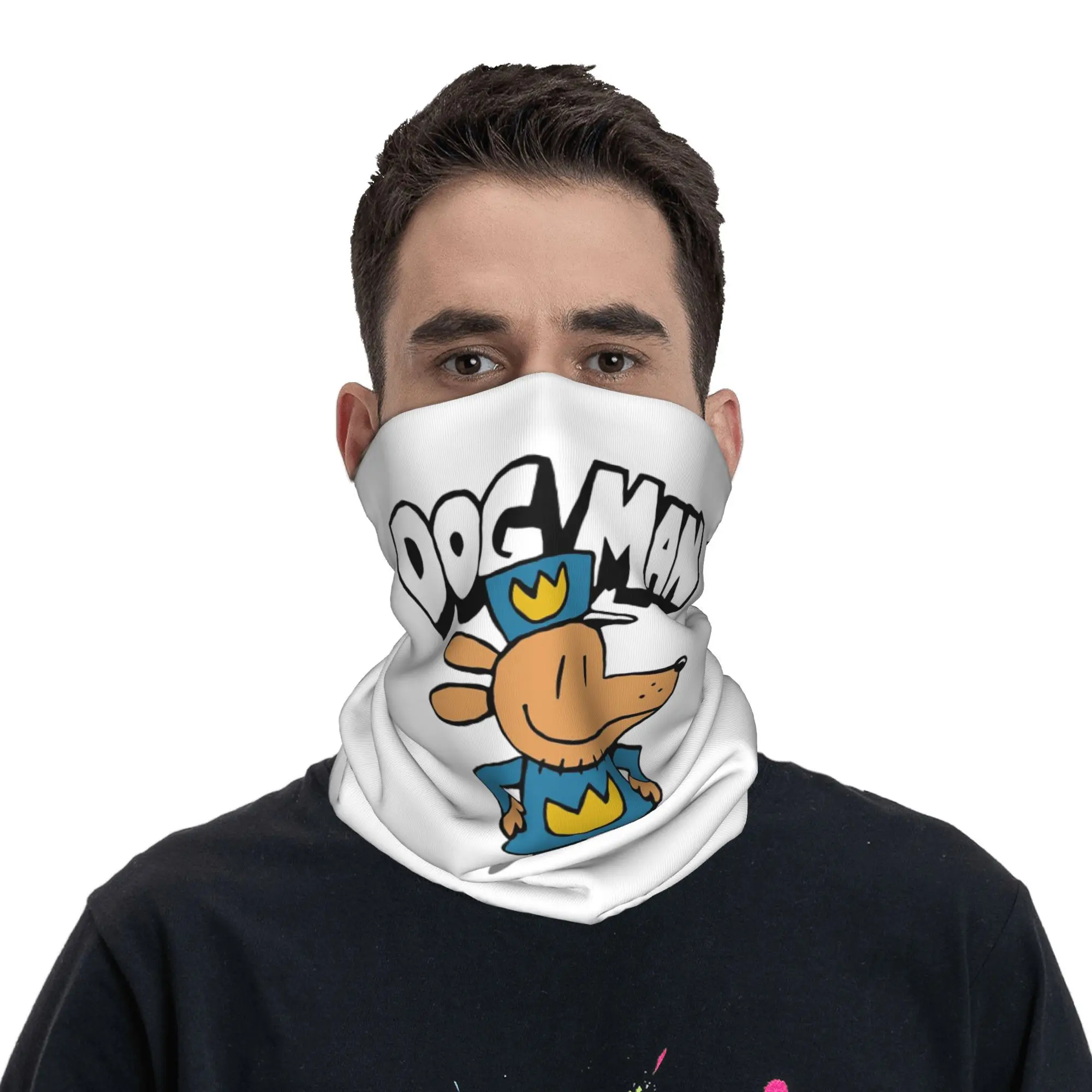Cão homem menino bandana pescoço gaiter impresso máscara cachecol multi-uso bandana esportes ao ar livre para homens mulheres adulto respirável