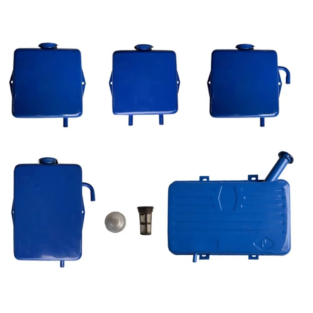 

Hydraulic oil tank for agricultural three wheel tractor