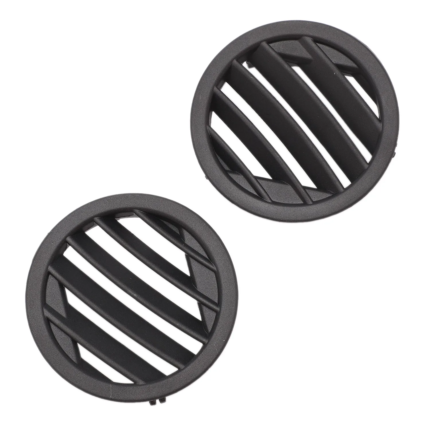 Car Left and Right Side Dash A/C Grilles ABS Black for X204 2009-2015 Car Grilles