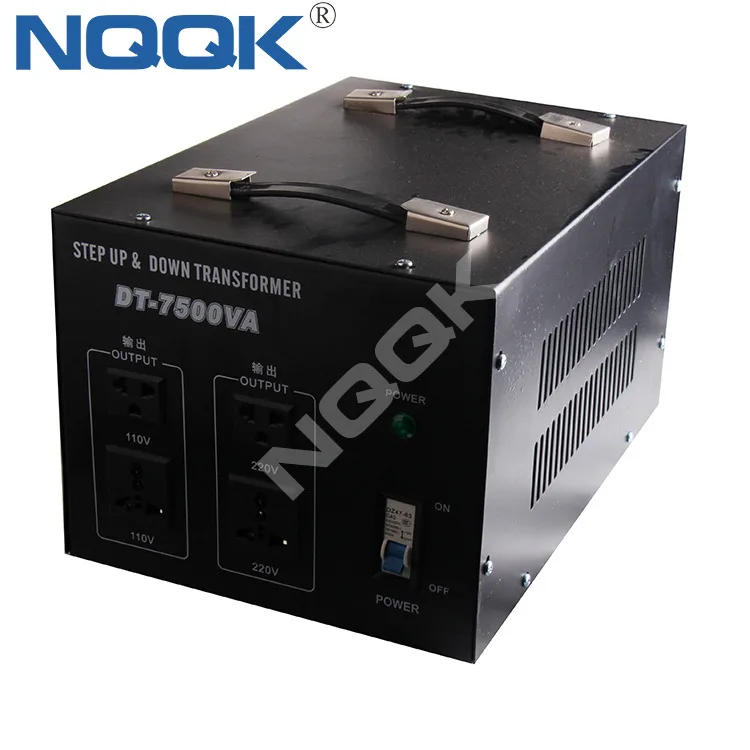 

7500VA Step up Down Voltage Converter DT-7500VA , International Voltage Transformer
